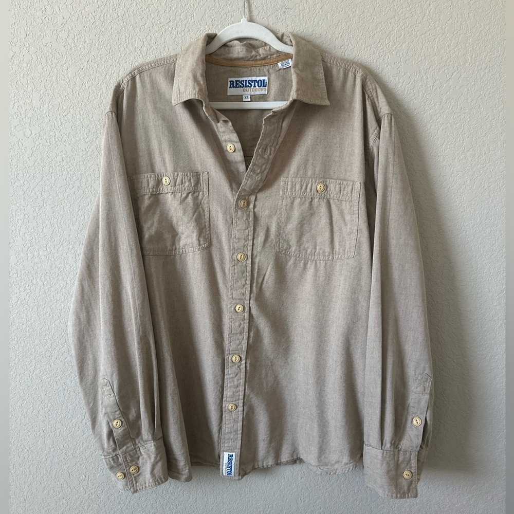 RESISTOL MEN'S ASPEN LONG SLEEVE BUTTON DOWN WESTERN SHIRT